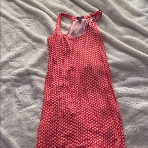 long patterned dress